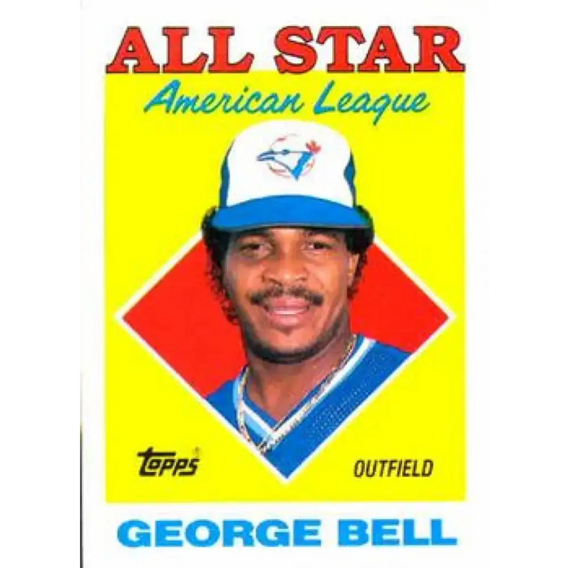 1988 Topps #390 George Bell NM-MT Toronto Blue Jays Baseball Card