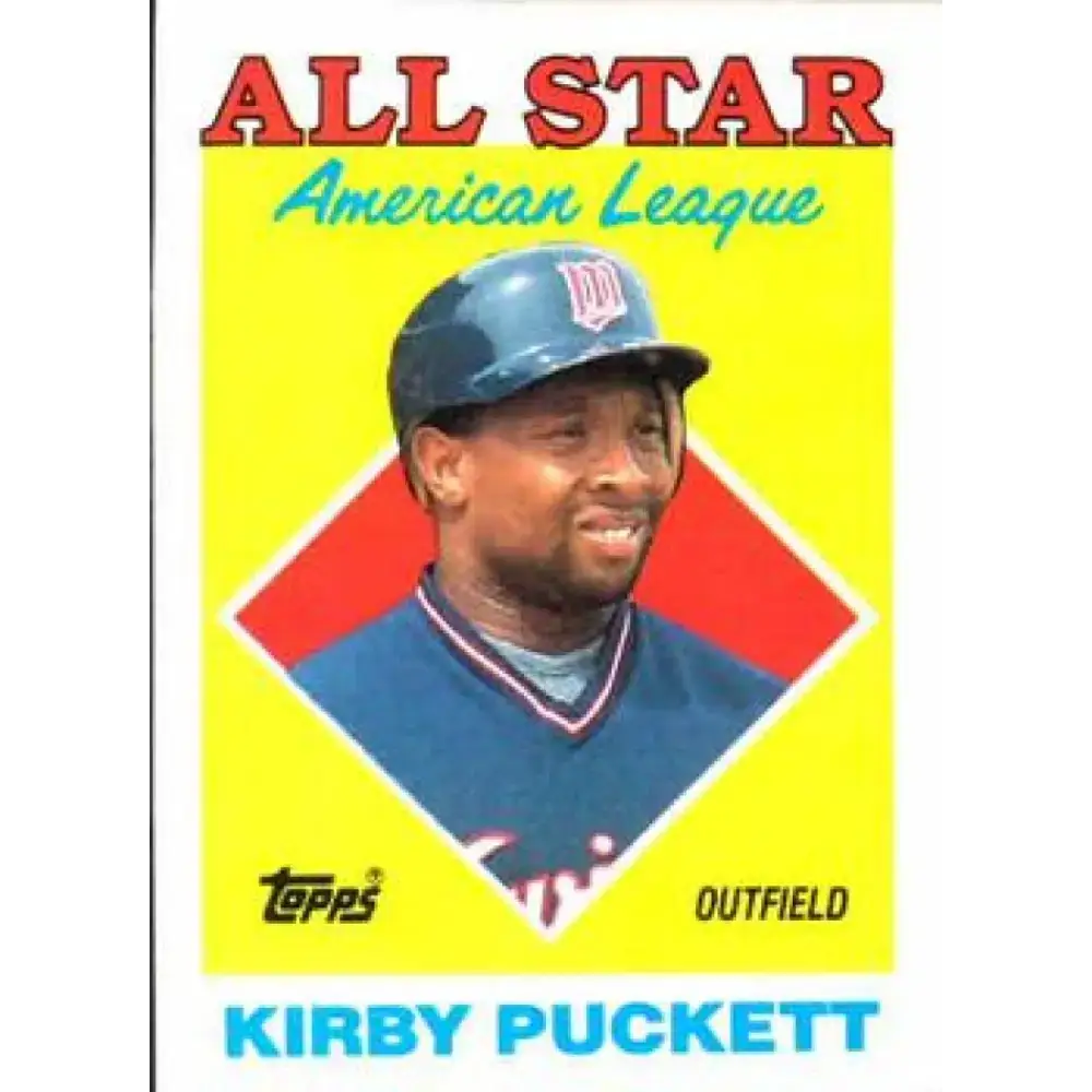 1988 Topps #391 Kirby Puckett NM-MT Minnesota Twins Baseball Card