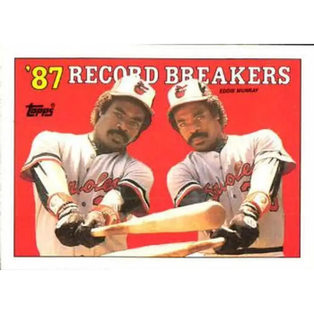 1988 Topps #4 Eddie Murray NM-MT Baltimore Orioles Baseball Card - Baseball Card Single