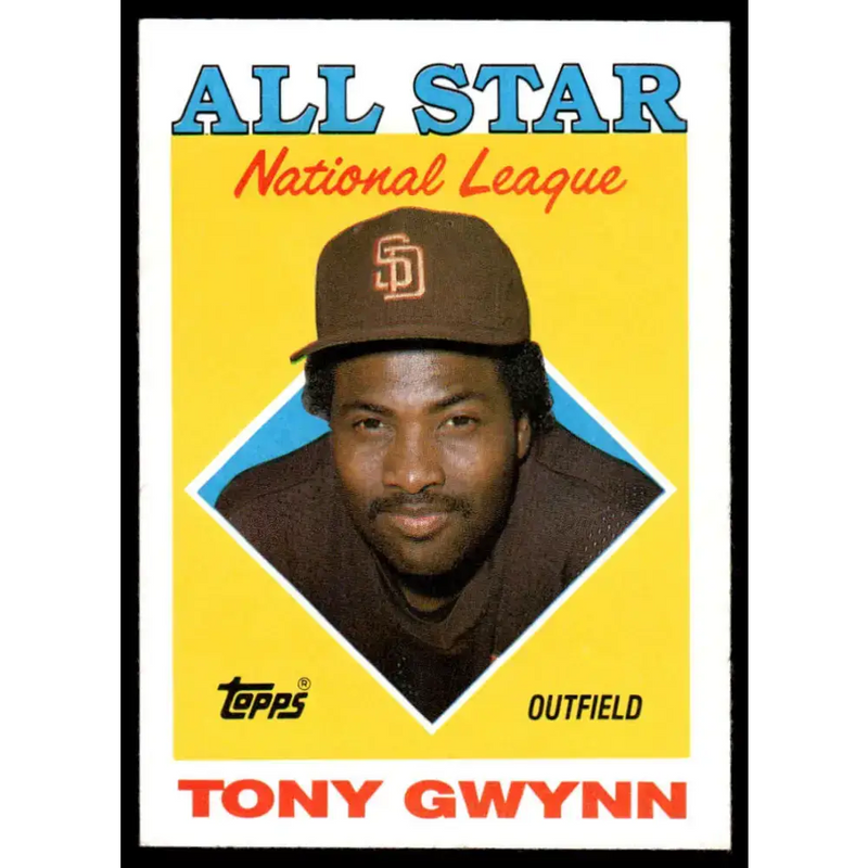 1988 Topps #402 Tony Gwynn NM/MT San Diego Padres Baseball Card - Baseball Card Single