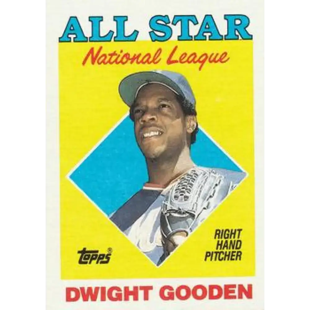 1988 Topps #405 Dwight Gooden NM-MT New York Mets Baseball Card