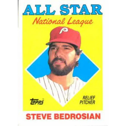 1988 Topps #407 Steve Bedrosian NM-MT Philadelphia Phillies Baseball Card