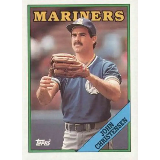 1988 Topps #413 John Christensen NM-MT Seattle Mariners Baseball Card