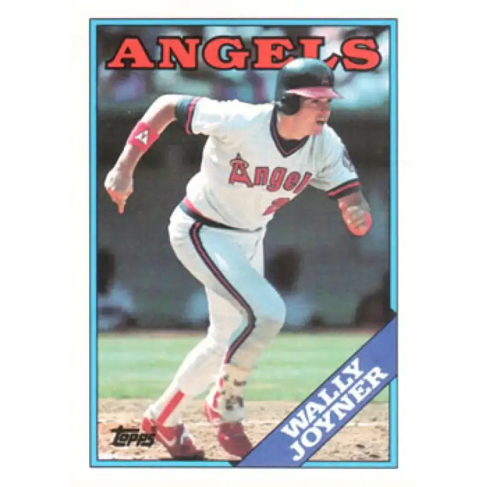 1988 Topps #420 Wally Joyner NM-MT California Angels Baseball Card - Baseball Card Single