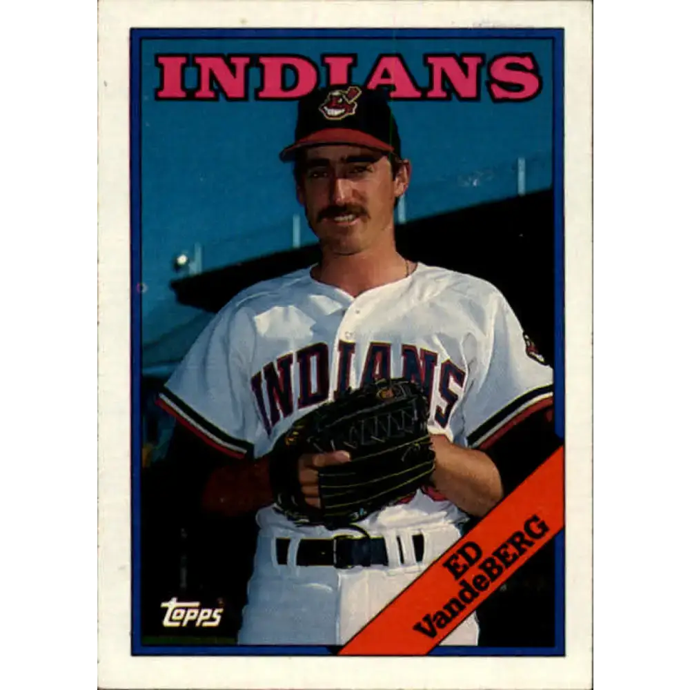 1988 Topps #421 Ed Vande Berg NM-MT Cleveland Indians Baseball Card