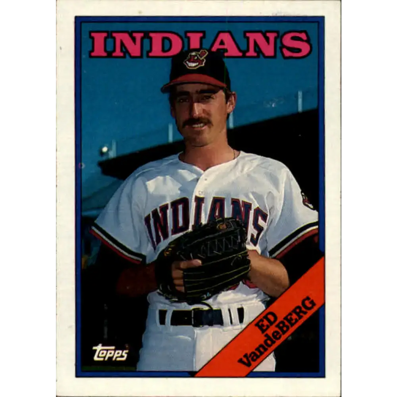 1988 Topps #421 Ed Vande Berg NM-MT Cleveland Indians Baseball Card
