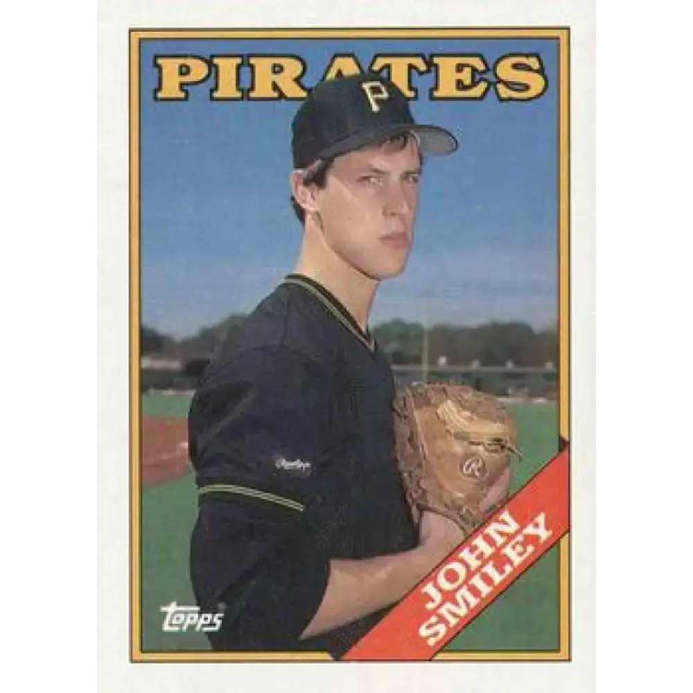 1988 Topps #423 John Smiley NM-MT RC Rookie Pittsburgh Pirates Baseball Card