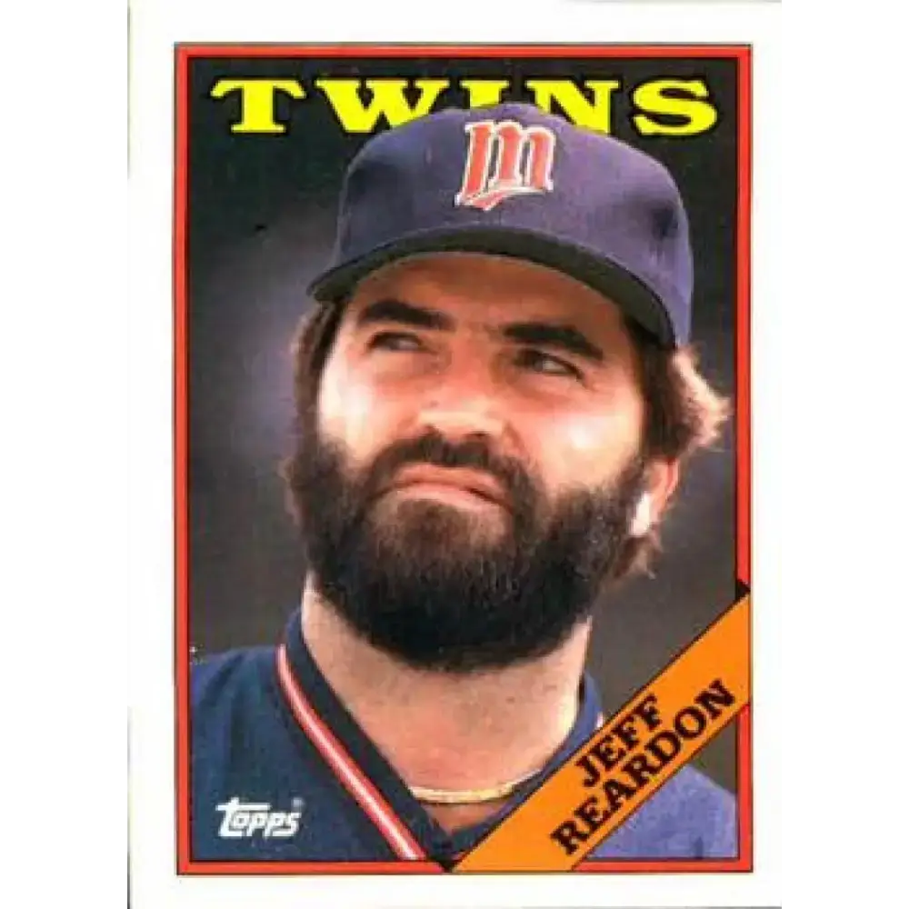 1988 Topps #425 Jeff Reardon NM-MT Minnesota Twins Baseball Card