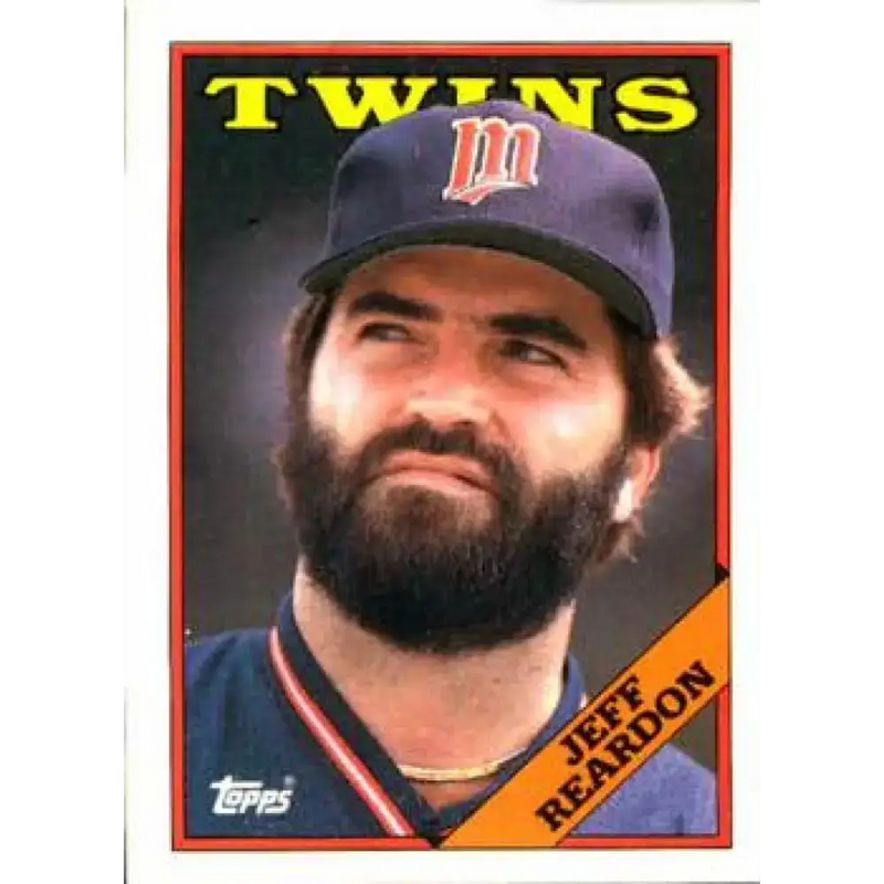 1988 Topps #425 Jeff Reardon NM-MT Minnesota Twins Baseball Card