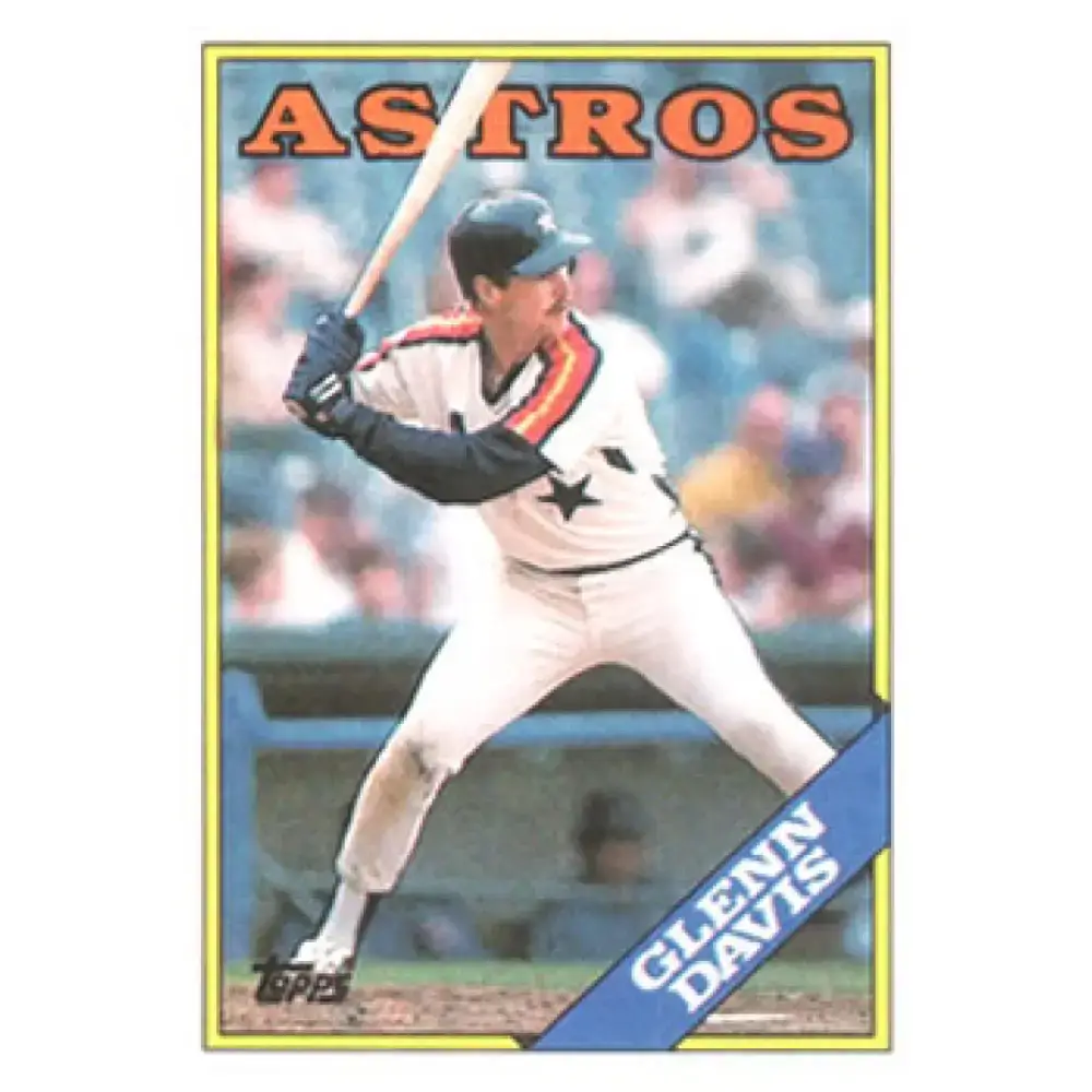 1988 Topps #430 Glenn Davis NM-MT Houston Astros Baseball Card - Baseball Card Single