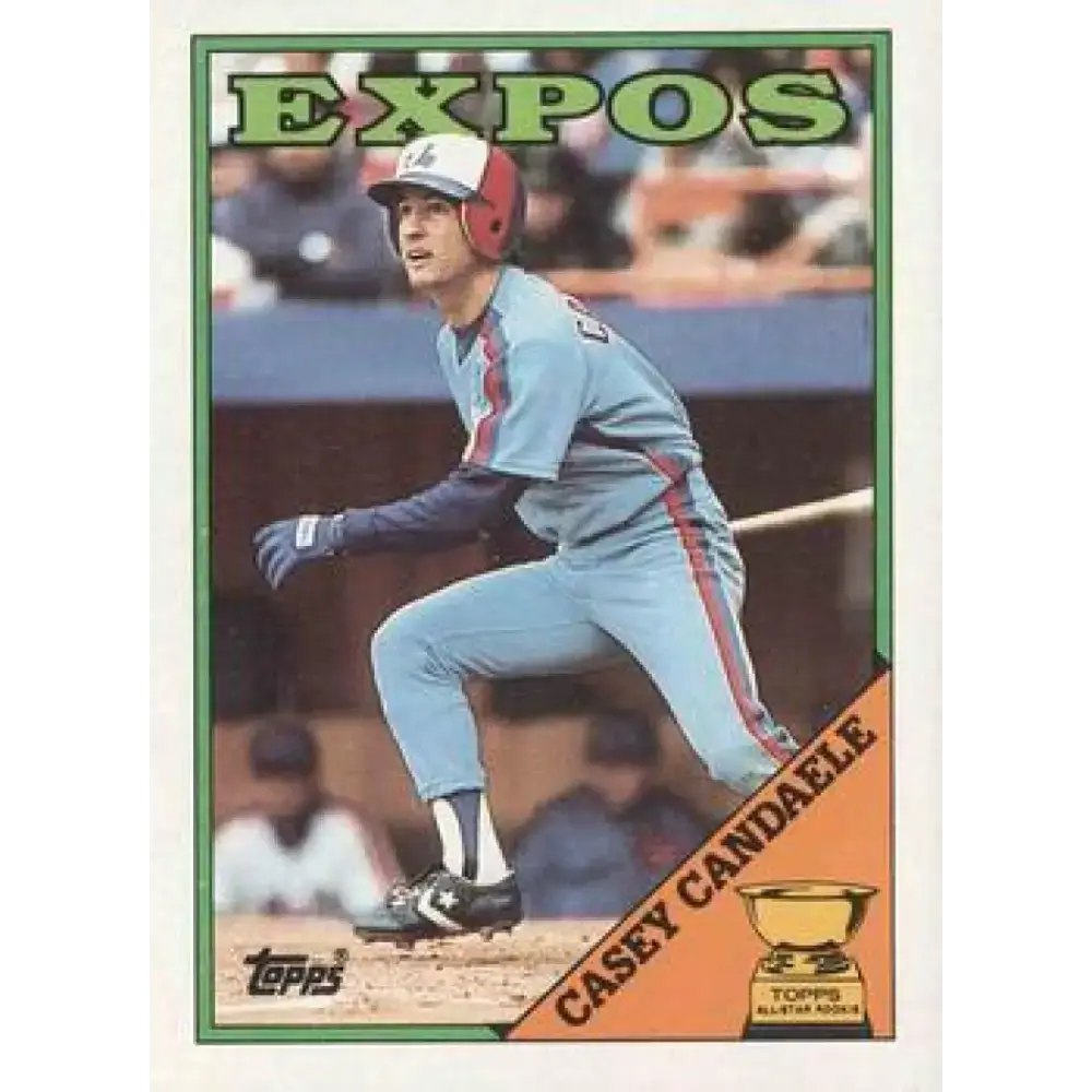 1988 Topps #431 Casey Candaele NM-MT Montreal Expos Baseball Card - Baseball Card Single