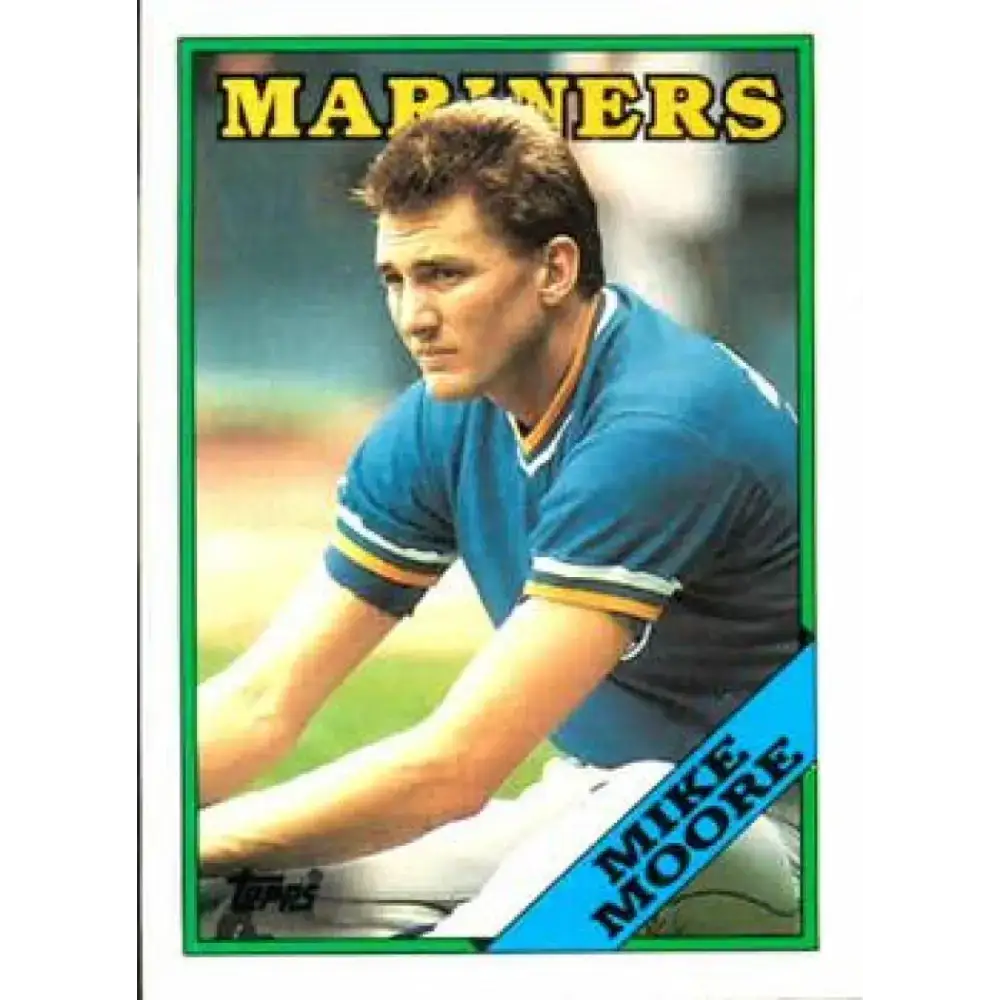 1988 Topps #432 Mike Moore NM-MT Seattle Mariners Baseball Card - Baseball Card Single