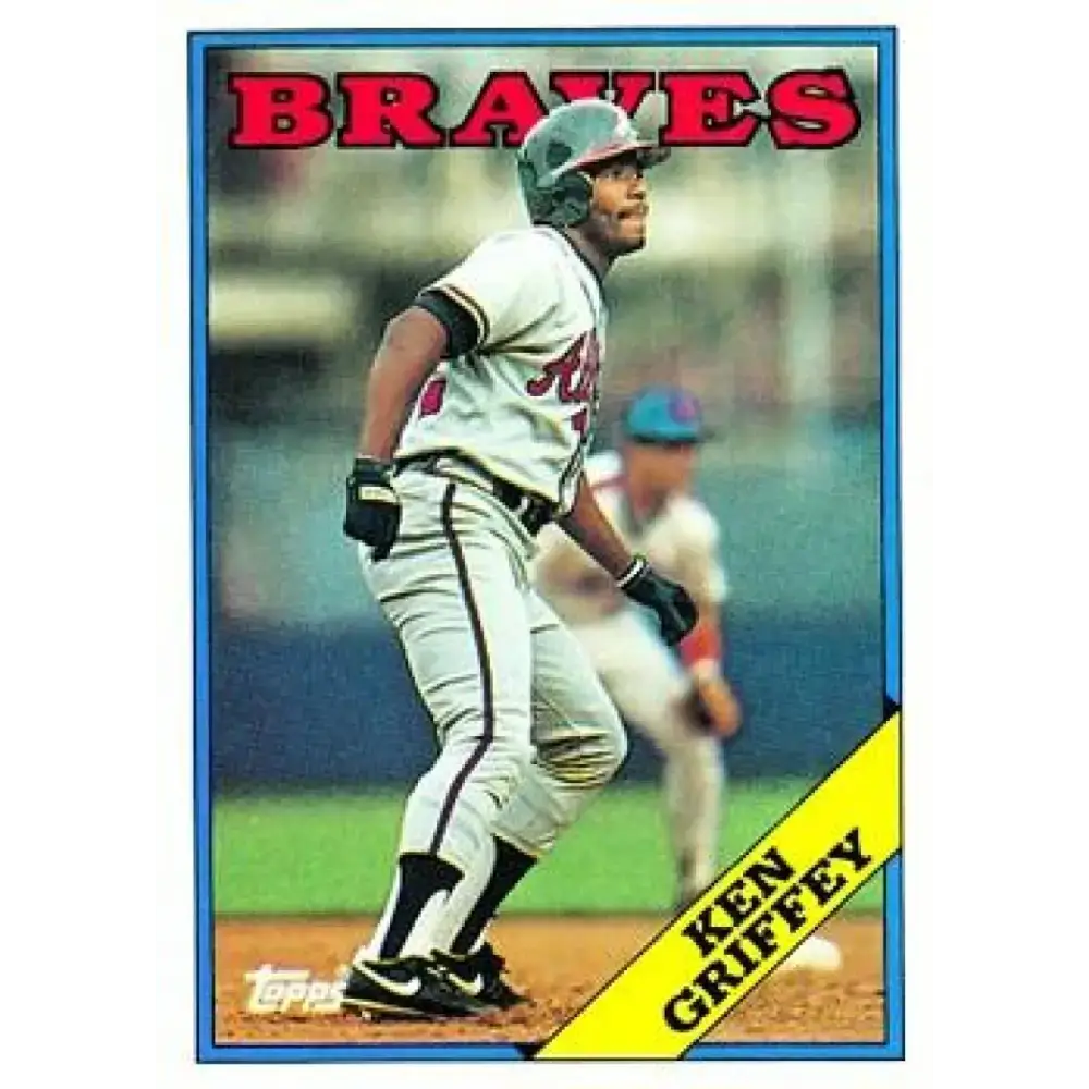 1988 Topps #443 Ken Griffey Sr. NM-MT Atlanta Braves Baseball Card - Baseball Card Single