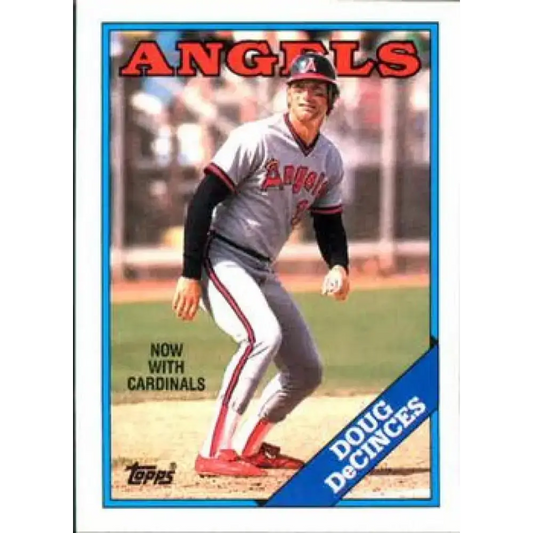 1988 Topps #446 Doug DeCinces NM-MT California Angels Baseball Card - Baseball Card Single