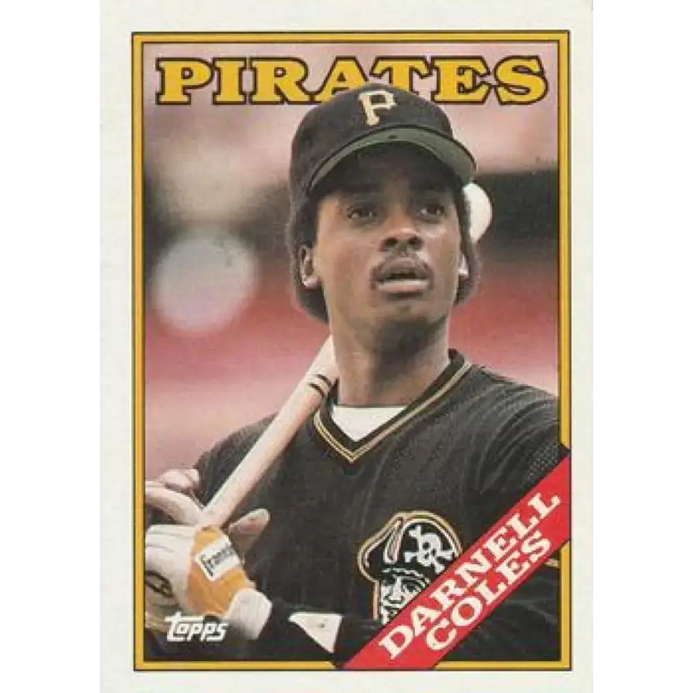 1988 Topps #46 Darnell Coles NM-MT Pittsburgh Pirates Baseball Card - Baseball Card Single