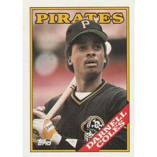 1988 Topps #46 Darnell Coles NM-MT Pittsburgh Pirates Baseball Card - Baseball Card Single