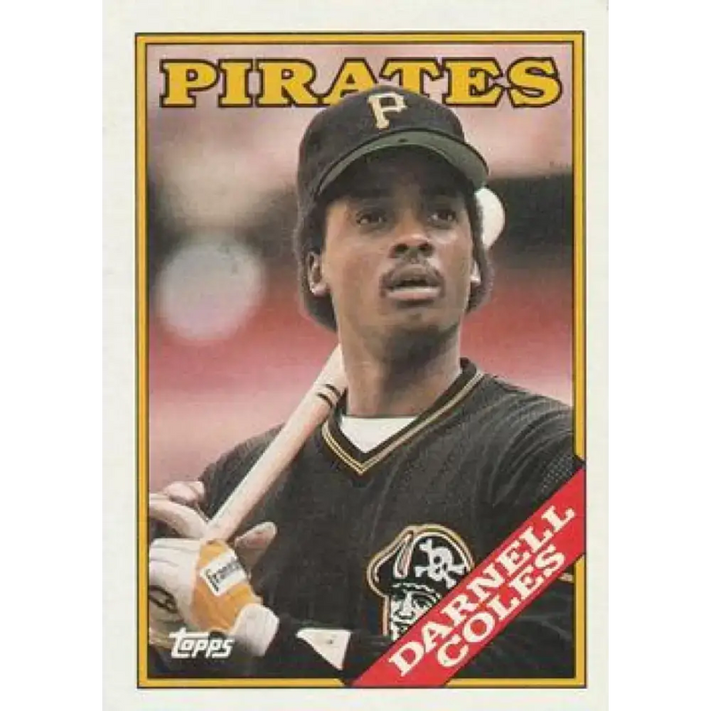 1988 Topps #46 Darnell Coles NM-MT Pittsburgh Pirates Baseball Card - Baseball Card Single