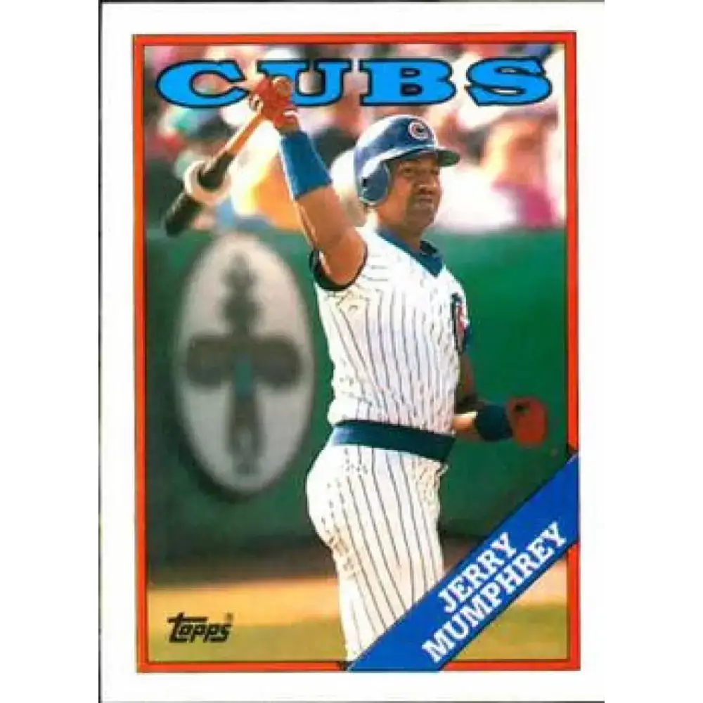 1988 Topps #466 Jerry Mumphrey NM-MT Chicago Cubs Baseball Card - Baseball Card Single