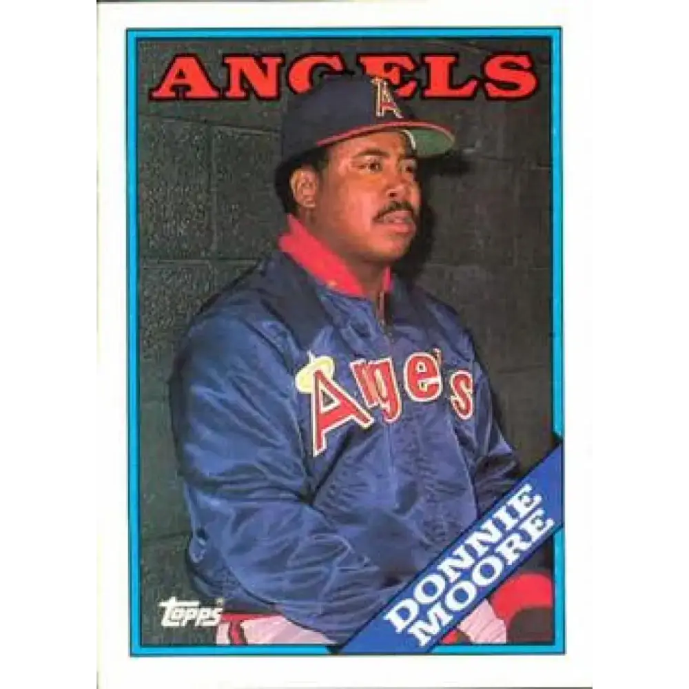 1988 Topps #471 Donnie Moore NM-MT California Angels Baseball Card - Baseball Card Single