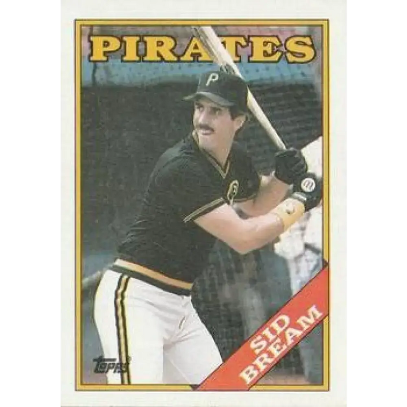1988 Topps #478 Sid Bream NM-MT Pittsburgh Pirates Baseball Card - Baseball Card Single