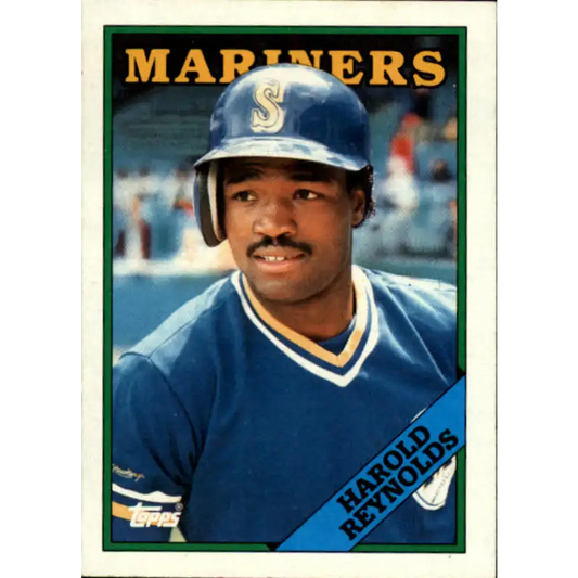 1988 Topps #485 Harold Reynolds NM-MT Seattle Mariners Baseball Card