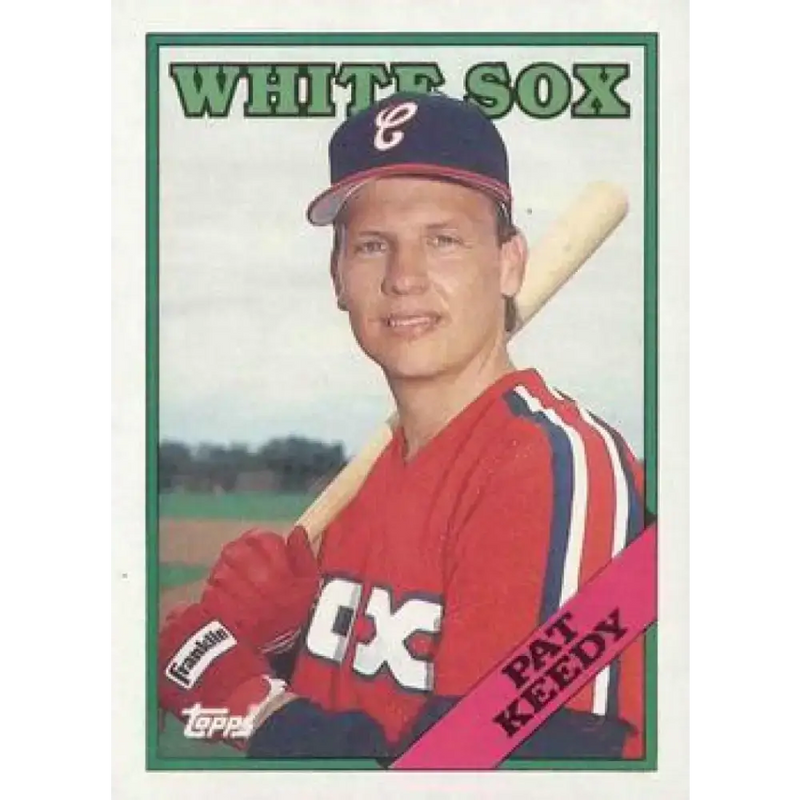 1988 Topps #486 Pat Keedy NM-MT RC Rookie Chicago White Sox Baseball Card - Baseball Card Single