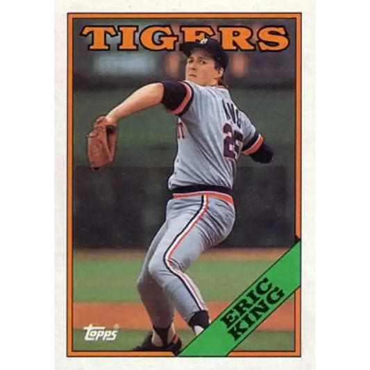 1988 Topps #499 Eric King NM-MT Detroit Tigers Baseball Card