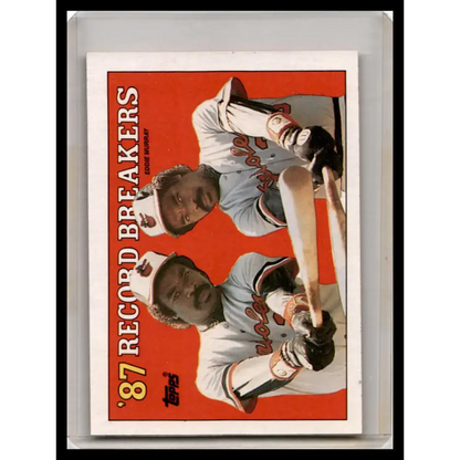 1988 Topps #4b Eddie Murray EX Baseball Card