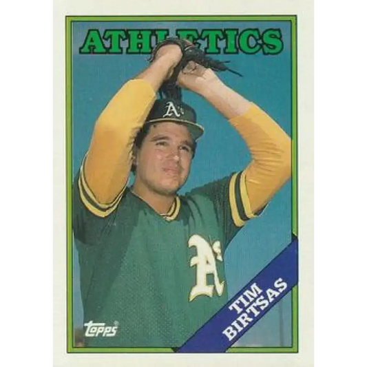 1988 Topps #501 Tim Birtsas NM-MT Oakland Athletics Baseball Card