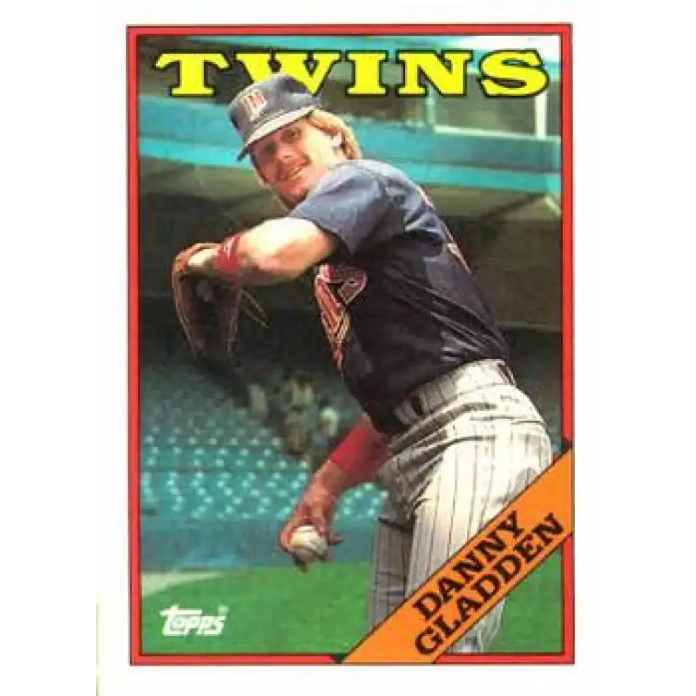 1988 Topps #502 Dan Gladden NM-MT Minnesota Twins Baseball Card - Baseball Card Single