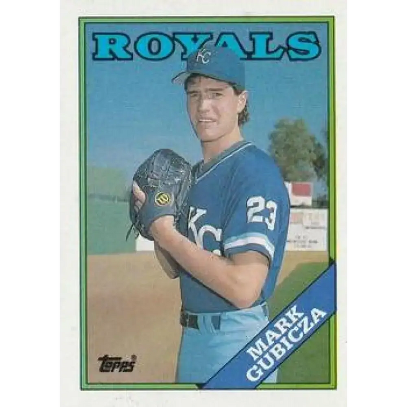 1988 Topps #507 Mark Gubicza NM-MT Kansas City Royals Baseball Card - Baseball Card Single