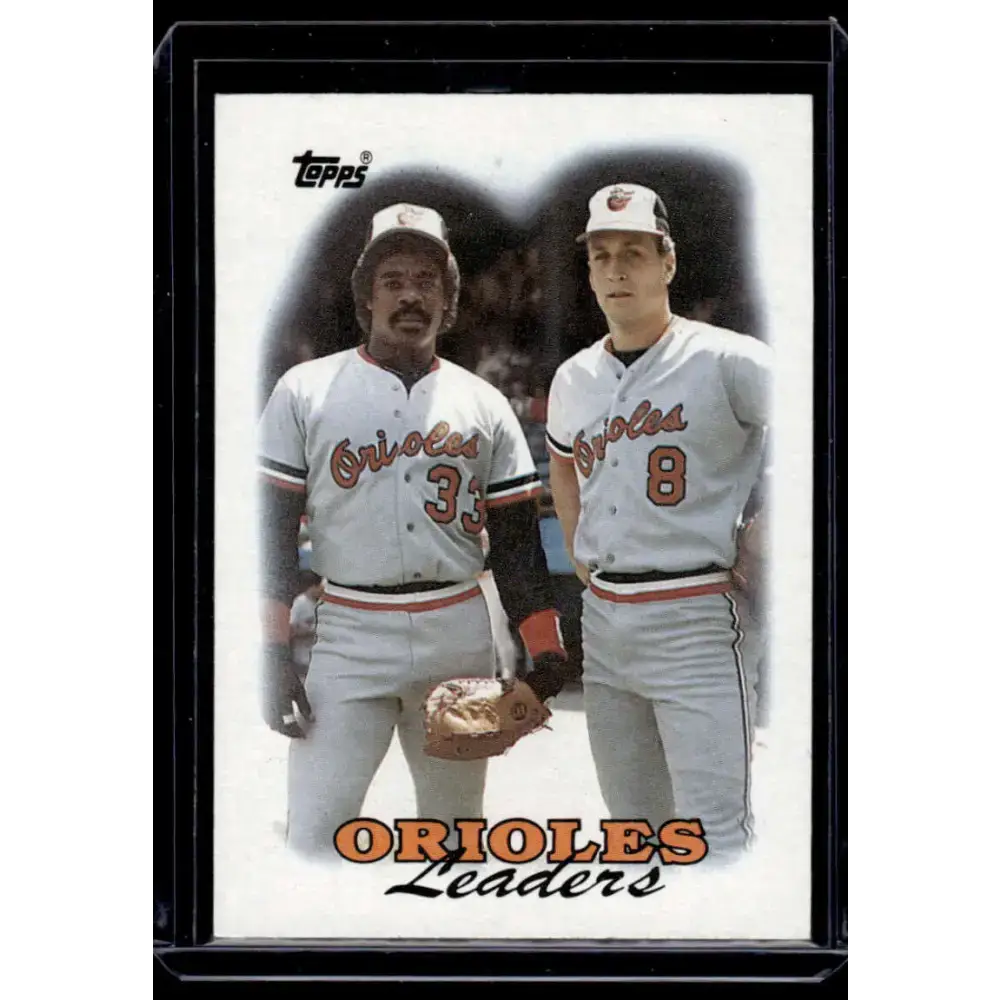 1988 Topps #51 Orioles Leaders TL Baltimore Orioles NM-MT Baseball Card