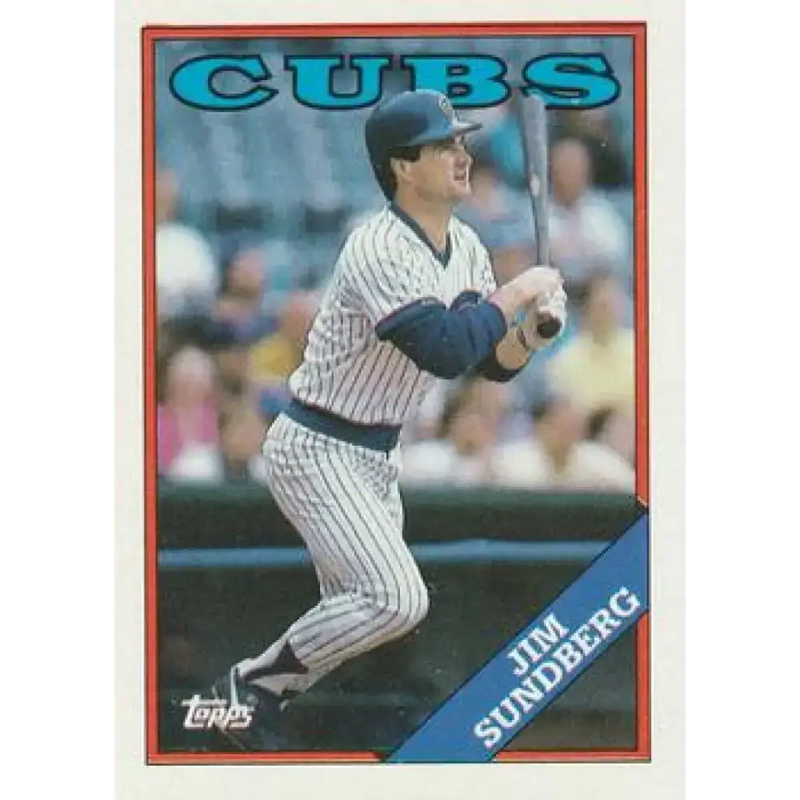 1988 Topps #516 Jim Sundberg NM-MT Chicago Cubs Baseball Card