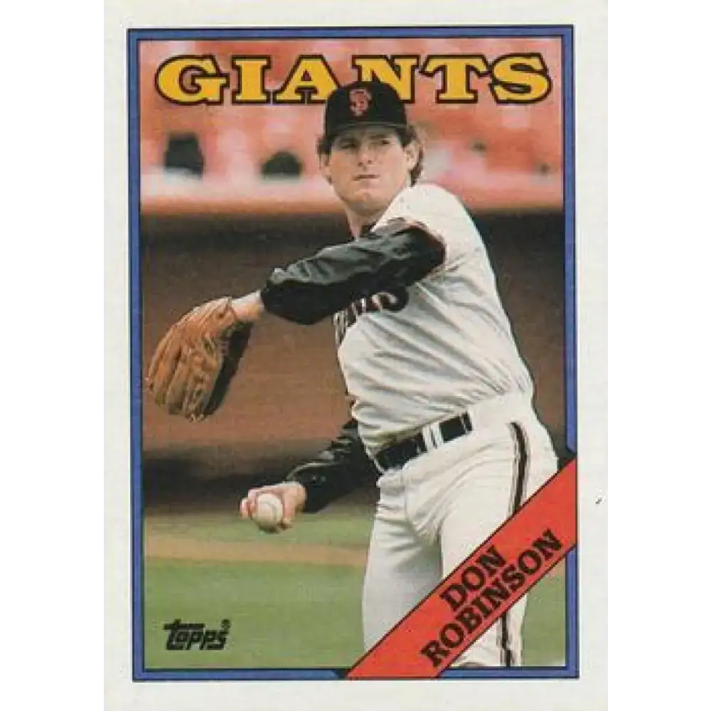 1988 Topps #52 Don Robinson NM-MT San Francisco Giants Baseball Card - Baseball Card Single
