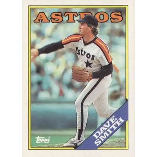 1988 Topps #520 Dave Smith NM-MT Houston Astros Baseball Card