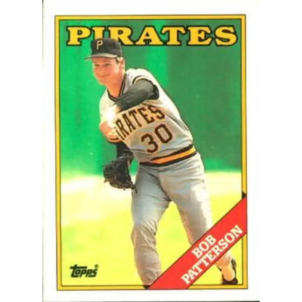 1988 Topps #522 Bob Patterson NM-MT Pittsburgh Pirates Baseball Card - Baseball Card Single