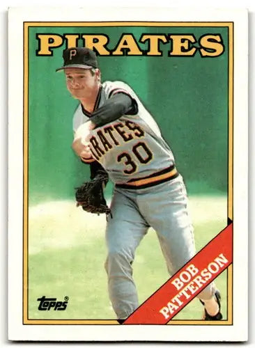 1988 Topps #522 Bob Patterson NM Near Mint Pirates - Baseball Card Single