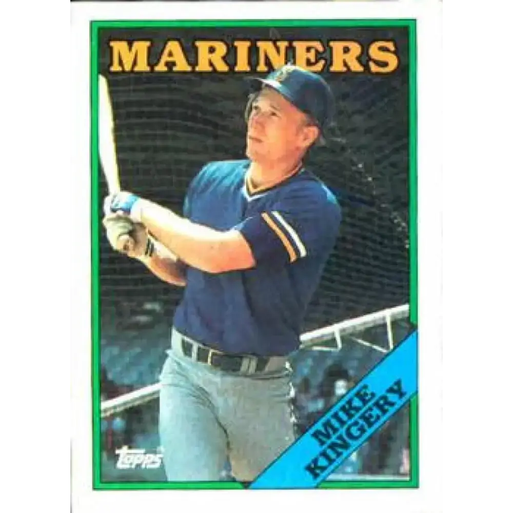 1988 Topps #532 Mike Kingery NM-MT Seattle Mariners Baseball Card - Baseball Card Single