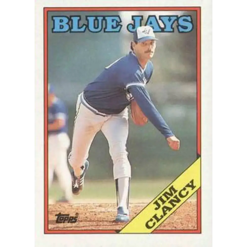 1988 Topps #54 Jim Clancy NM-MT Toronto Blue Jays Baseball Card - Baseball Card Single