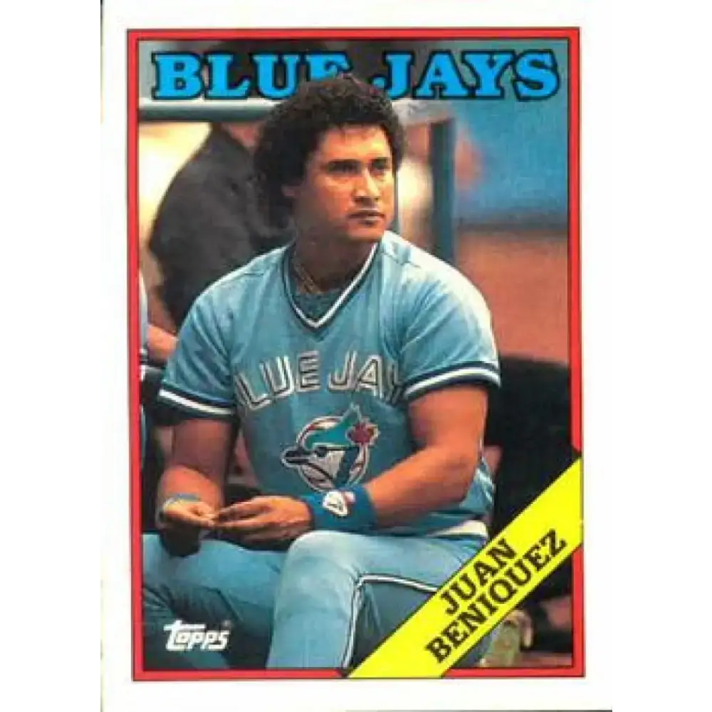 1988 Topps #541 Juan Beniquez NM-MT Toronto Blue Jays Baseball Card - Baseball Card Single
