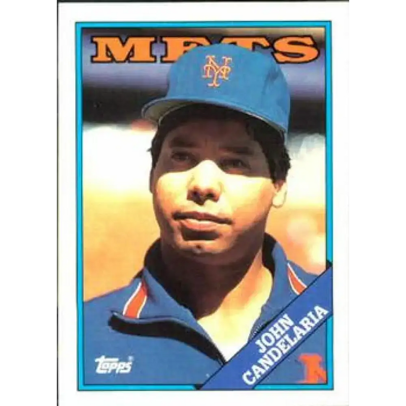 1988 Topps #546 John Candelaria NM-MT New York Mets Baseball Card - Baseball Card Single