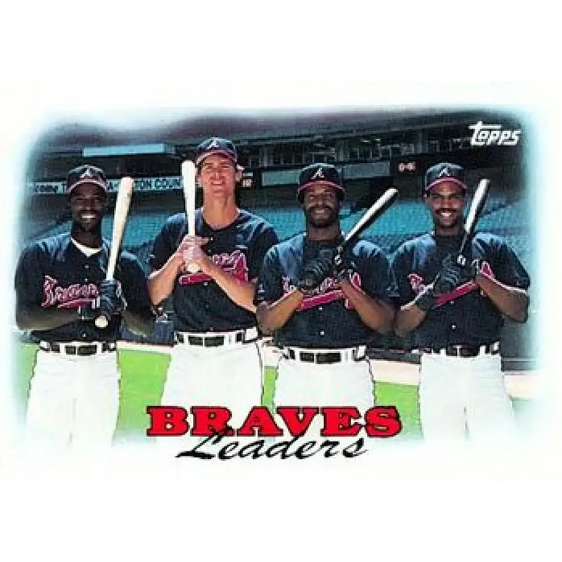 1988 Topps #549 Albert Hall/Dale Murphy/Ken Griffey Sr. NM-MT Atlanta Braves Baseball Card - Baseball Card Single