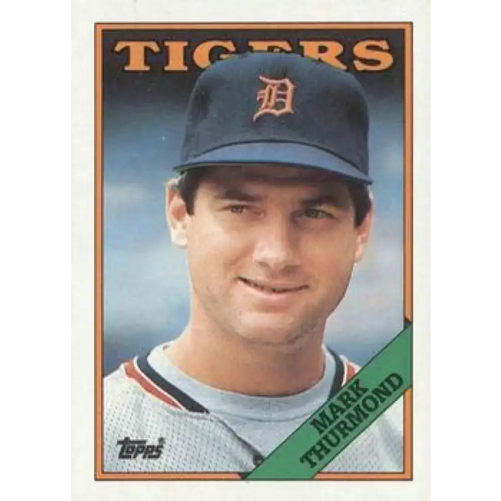 1988 Topps #552 Mark Thurmond NM-MT Detroit Tigers Baseball Card - Baseball Card Single