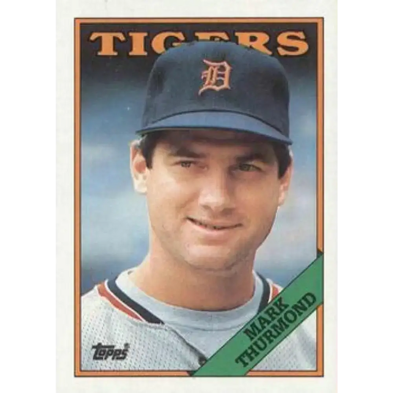 1988 Topps #552 Mark Thurmond NM-MT Detroit Tigers Baseball Card - Baseball Card Single