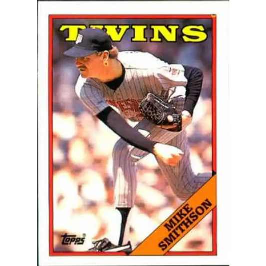 1988 Topps #554 Mike Smithson NM-MT Minnesota Twins Baseball Card