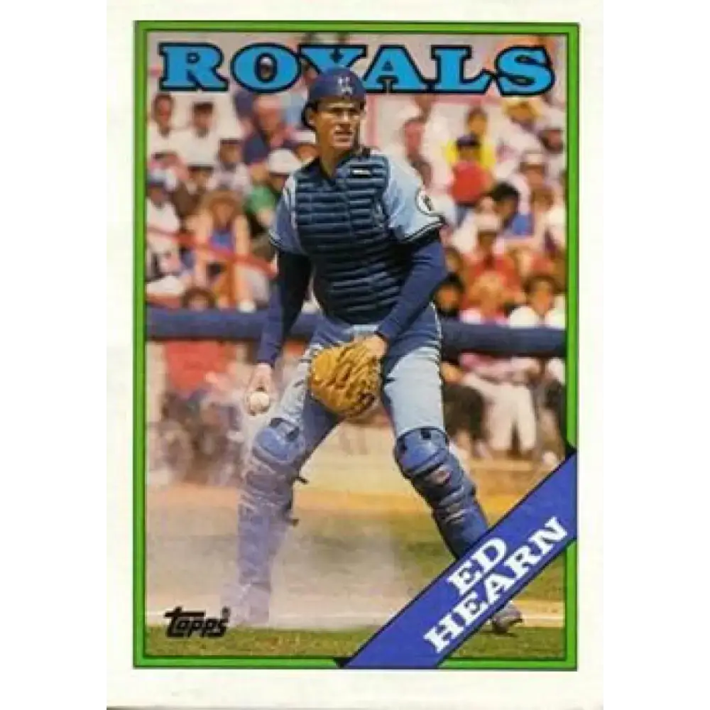1988 Topps #56 Ed Hearn NM-MT Kansas City Royals Baseball Card - Baseball Card Single