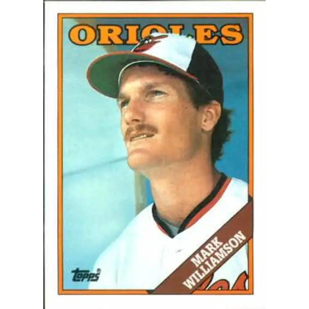 1988 Topps #571 Mark Williamson NM-MT Baltimore Orioles Baseball Card - Baseball Card Single