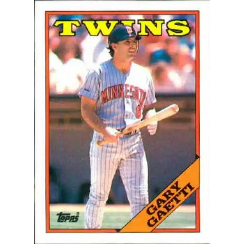 1988 Topps #578 Gary Gaetti NM-MT Minnesota Twins Baseball Card - Baseball Card Single