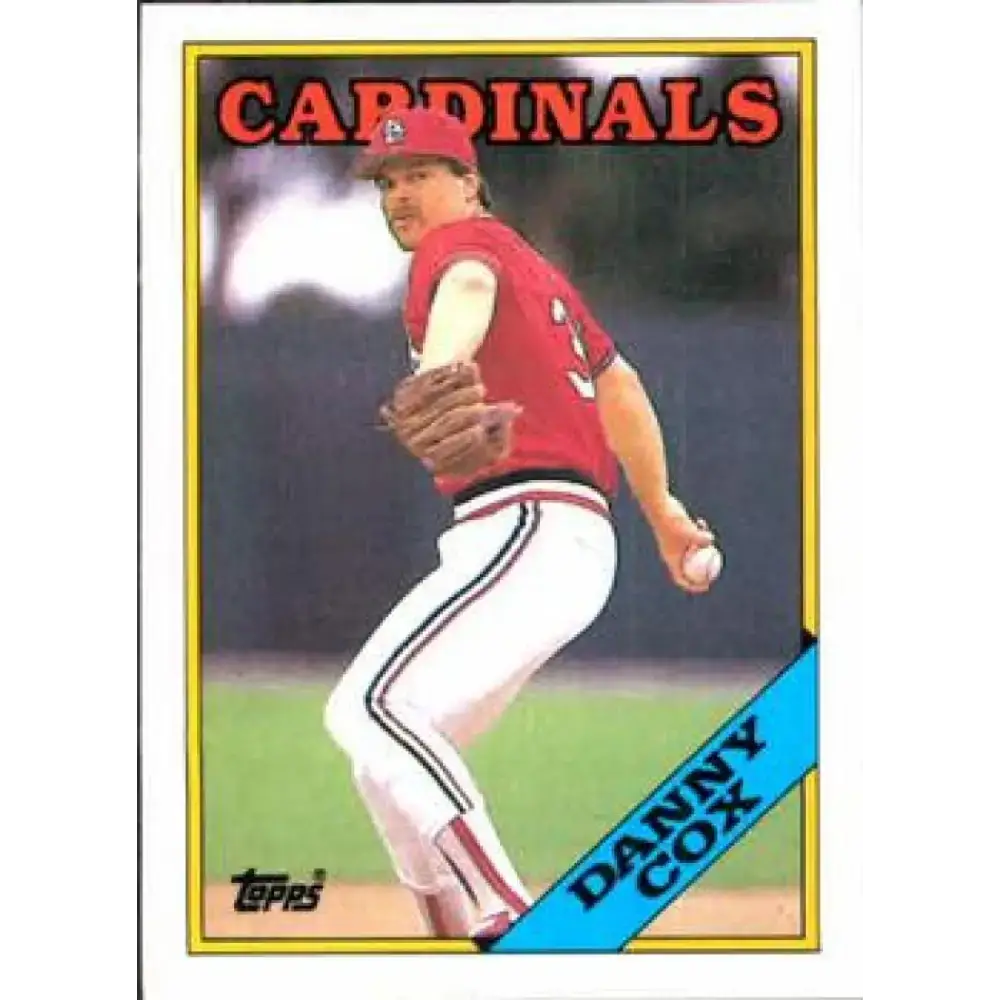 1988 Topps #59 Danny Cox NM-MT St. Louis Cardinals Baseball Card - Baseball Card Single