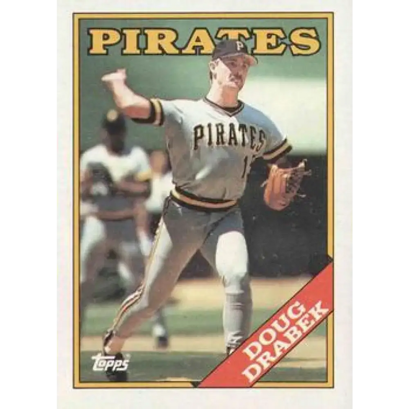 1988 Topps #591 Doug Drabek NM-MT Pittsburgh Pirates Baseball Card - Baseball Card Single